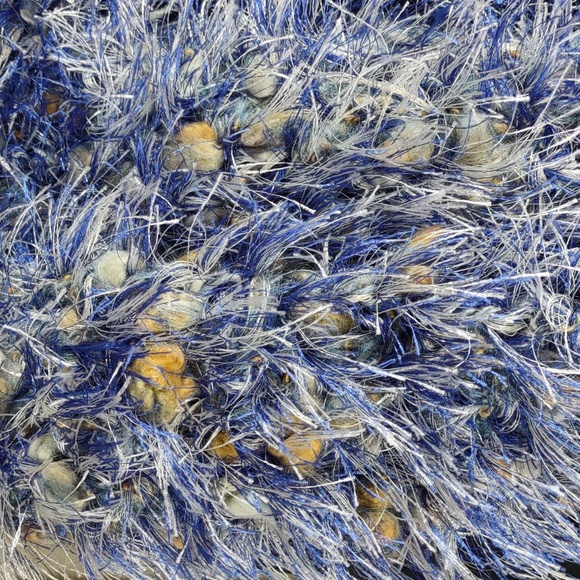 Artisan Crafted Hand Crochet Scarf - Picture 3 of 3